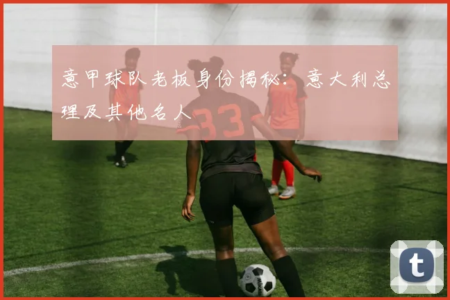 意甲球队老板身份揭秘：意大利总理及其他名人